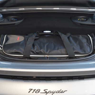 Sac de voyage sur-mesure pour Porsche 718 Spyder (depuis 2019) - Gamme Classique