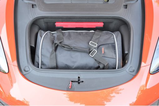 Pack de 2 sacs de voyage sur-mesure pour Porsche 718 Boxster (982) (depuis 2016) - Gamme Classique