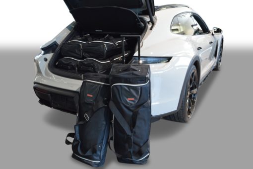 Pack de 6 sacs de voyage sur-mesure pour Porsche Taycan Sport Turismo - Cross Turismo (depuis 2021) - Gamme Classique