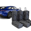 Pack de 6 sacs de voyage sur-mesure pour Porsche Taycan Sport Turismo - Cross Turismo (depuis 2021) - Gamme Pro.Line