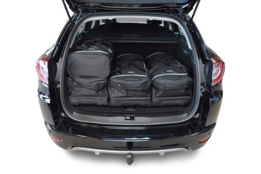 Pack de 6 sacs de voyage sur-mesure pour Renault Mégane III Estate - Grandtour (de 2009 à 2016) - Gamme Classique