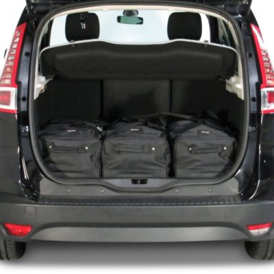 Pack de 6 sacs de voyage sur-mesure pour Renault Scénic III (de 2009 à 2016) - Gamme Classique