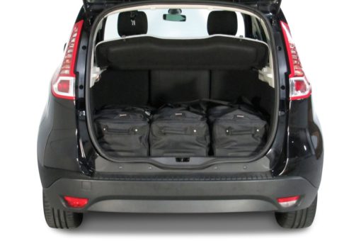 Pack de 6 sacs de voyage sur-mesure pour Renault Scénic III (de 2009 à 2016) - Gamme Classique