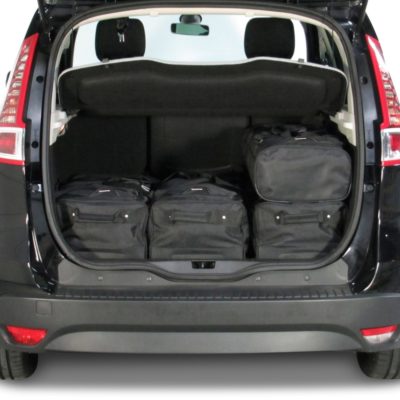 Pack de 6 sacs de voyage sur-mesure pour Renault Scénic III (de 2009 à 2016) - Gamme Classique