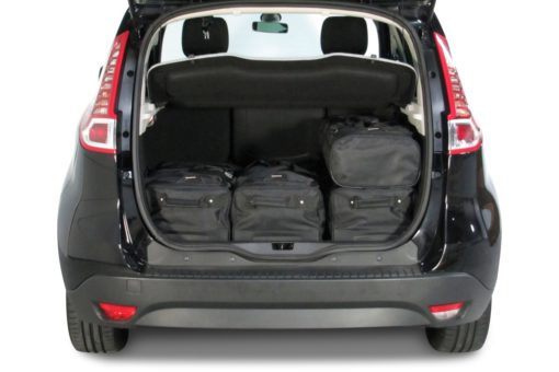 Pack de 6 sacs de voyage sur-mesure pour Renault Scénic III (de 2009 à 2016) - Gamme Classique