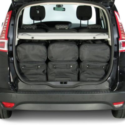 Pack de 6 sacs de voyage sur-mesure pour Renault Scénic III (de 2009 à 2016) - Gamme Classique