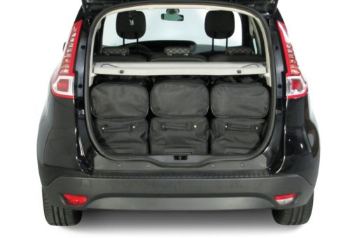 Pack de 6 sacs de voyage sur-mesure pour Renault Scénic III (de 2009 à 2016) - Gamme Classique