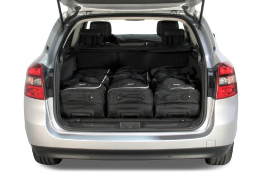 Pack de 6 sacs de voyage sur-mesure pour Renault Laguna III Estate - Grandtour (de 2007 à 2015) - Gamme Classique