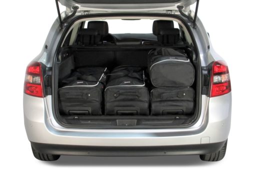 Pack de 6 sacs de voyage sur-mesure pour Renault Laguna III Estate - Grandtour (de 2007 à 2015) - Gamme Classique