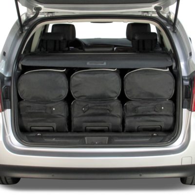 Pack de 6 sacs de voyage sur-mesure pour Renault Laguna III Estate - Grandtour (de 2007 à 2015) - Gamme Classique