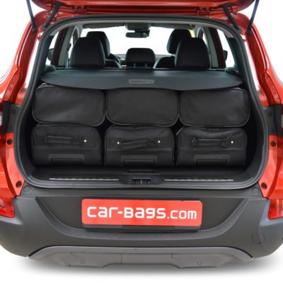 Pack de 6 sacs de voyage sur-mesure pour Renault Kadjar (depuis 2015) - Gamme Classique