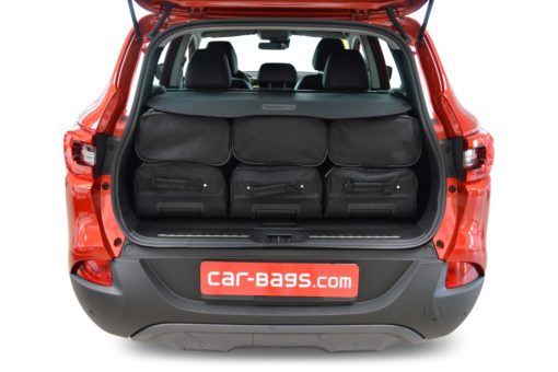 Pack de 6 sacs de voyage sur-mesure pour Renault Kadjar (depuis 2015) - Gamme Classique