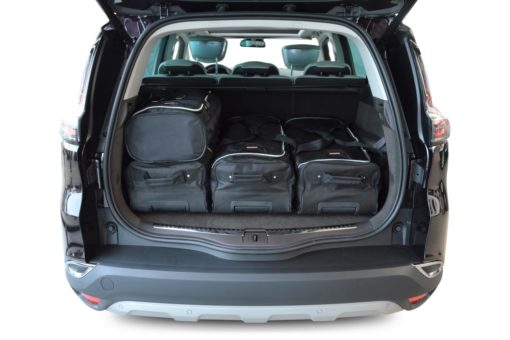 Pack de 6 sacs de voyage sur-mesure pour Renault Espace V (depuis 2015) - Gamme Classique