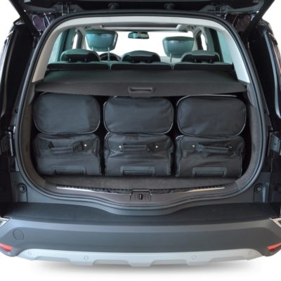 Pack de 6 sacs de voyage sur-mesure pour Renault Espace V (depuis 2015) - Gamme Classique