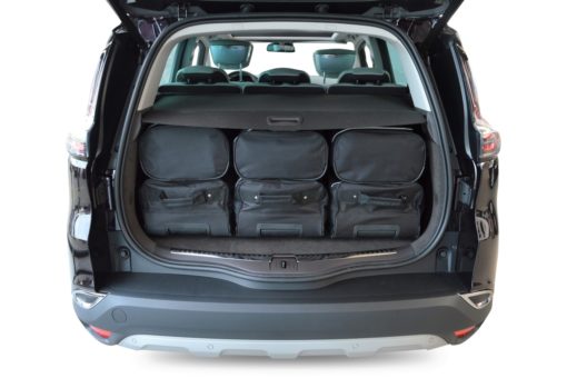 Pack de 6 sacs de voyage sur-mesure pour Renault Espace V (depuis 2015) - Gamme Classique