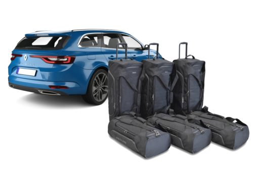 Pack de 6 sacs de voyage sur-mesure pour Renault Talisman Estate - Grandtour (depuis 2016) - Gamme Pro.Line