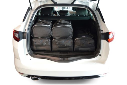 Pack de 6 sacs de voyage sur-mesure pour Renault Mégane IV Estate - Grandtour (depuis 2016) - Gamme Classique