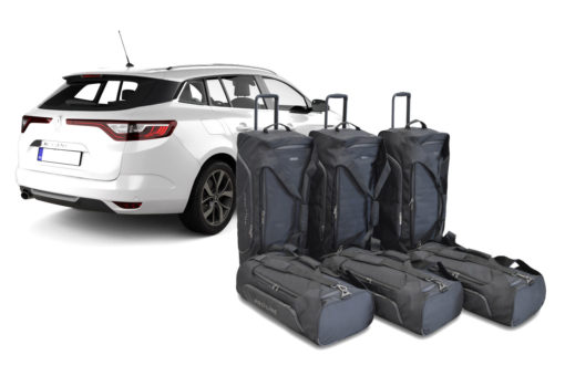 Pack de 6 sacs de voyage sur-mesure pour Renault Mégane IV Estate - Grandtour (depuis 2016) - Gamme Pro.Line