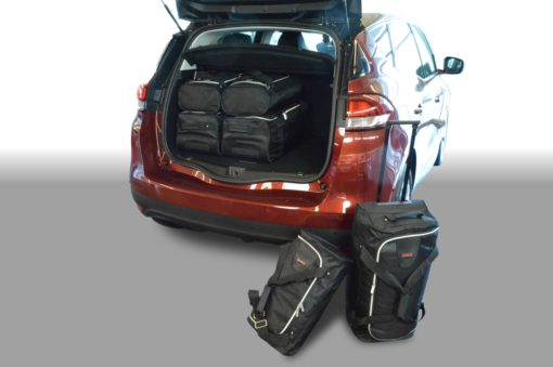 Pack de 6 sacs de voyage sur-mesure pour Renault Scénic IV (depuis 2016) - Gamme Classique