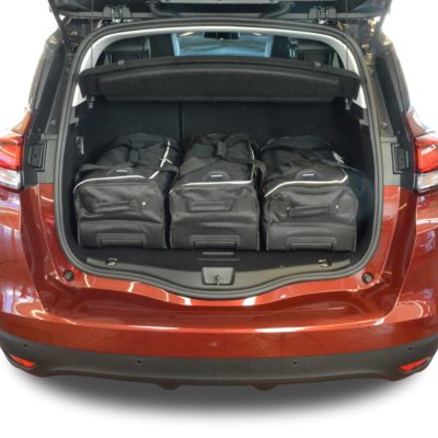 Pack de 6 sacs de voyage sur-mesure pour Renault Scénic IV (depuis 2016) - Gamme Classique