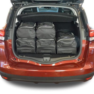 Pack de 6 sacs de voyage sur-mesure pour Renault Scénic IV (depuis 2016) - Gamme Classique