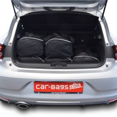 Pack de 6 sacs de voyage sur-mesure pour Renault Clio V (depuis 2019) - Gamme Classique