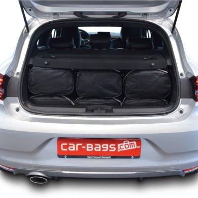 Pack de 6 sacs de voyage sur-mesure pour Renault Clio V (depuis 2019) - Gamme Classique