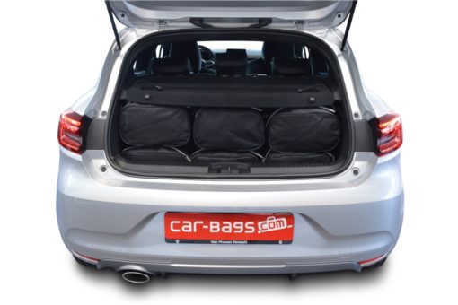 Pack de 6 sacs de voyage sur-mesure pour Renault Clio V (depuis 2019) - Gamme Classique