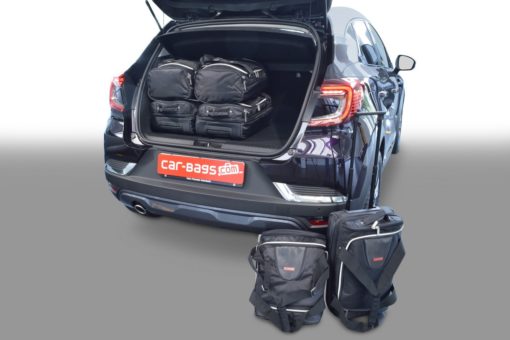 Pack de 6 sacs de voyage sur-mesure pour Renault Captur II (depuis 2019) - Gamme Classique