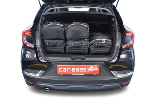 Pack de 6 sacs de voyage sur-mesure pour Renault Captur II (depuis 2019) - Gamme Classique