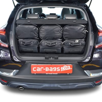 Pack de 6 sacs de voyage sur-mesure pour Renault Captur II (depuis 2019) - Gamme Classique