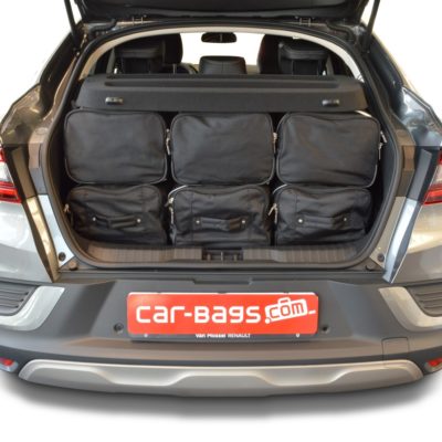 Pack de 6 sacs de voyage sur-mesure pour Renault Arkana (depuis 2019) - Gamme Classique