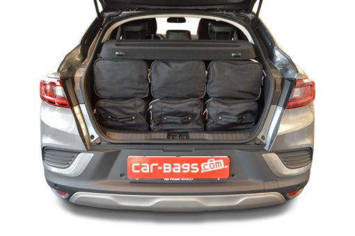 Pack de 6 sacs de voyage sur-mesure pour Renault Arkana (depuis 2019) - Gamme Classique