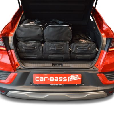 Pack de 6 sacs de voyage sur-mesure pour Renault Arkana (depuis 2019) - Gamme Classique