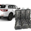 Pack de 6 sacs de voyage sur-mesure pour Renault Koleos II (depuis 2016) - Gamme Classique