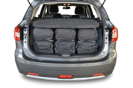 Pack de 6 sacs de voyage sur-mesure pour Suzuki SX4 S-Cross (depuis 2013) - Gamme Classique