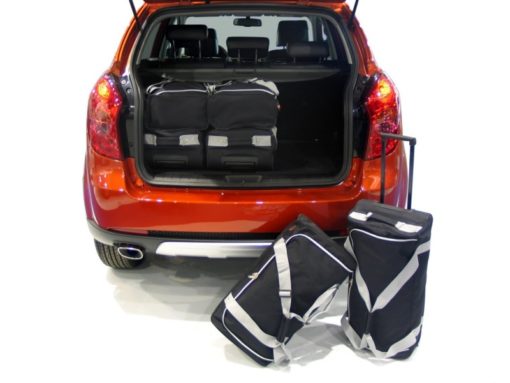 Pack de 6 sacs de voyage sur-mesure pour Ssangyong Korando (C200) (de 2010 à 2019) - Gamme Classique