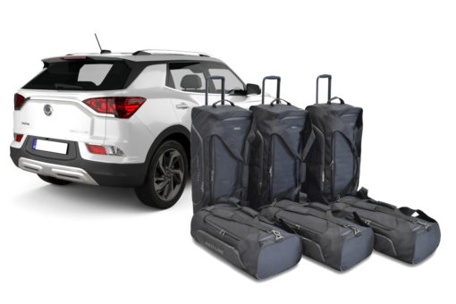 Pack de 6 sacs de voyage sur-mesure pour Ssangyong Korando (C200) (de 2010 à 2019) - Gamme Pro.Line