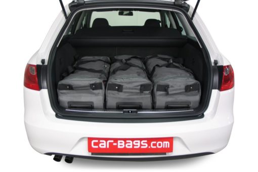 Pack de 6 sacs de voyage sur-mesure pour Seat Exeo ST (3R) (de 2008 à 2013) - Gamme Classique