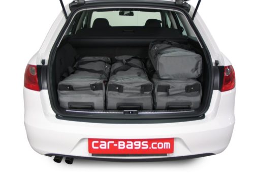 Pack de 6 sacs de voyage sur-mesure pour Seat Exeo ST (3R) (de 2008 à 2013) - Gamme Classique