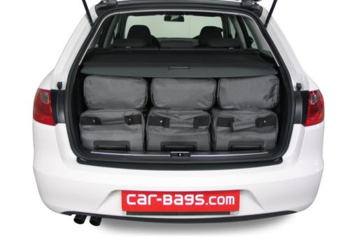 Pack de 6 sacs de voyage sur-mesure pour Seat Exeo ST (3R) (de 2008 à 2013) - Gamme Classique