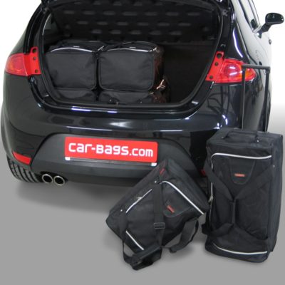 Pack de 6 sacs de voyage sur-mesure pour Seat Leon (1P) (de 2005 à 2012) - Gamme Classique