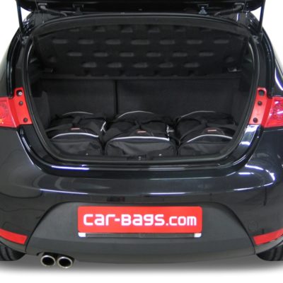 Pack de 6 sacs de voyage sur-mesure pour Seat Leon (1P) (de 2005 à 2012) - Gamme Classique