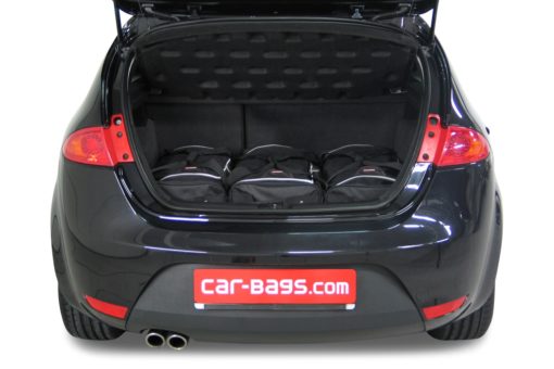 Pack de 6 sacs de voyage sur-mesure pour Seat Leon (1P) (de 2005 à 2012) - Gamme Classique