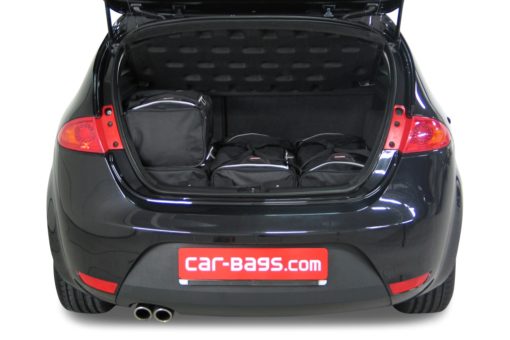 Pack de 6 sacs de voyage sur-mesure pour Seat Leon (1P) (de 2005 à 2012) - Gamme Classique