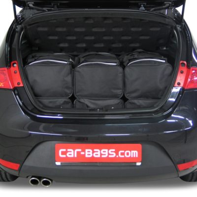 Pack de 6 sacs de voyage sur-mesure pour Seat Leon (1P) (de 2005 à 2012) - Gamme Classique