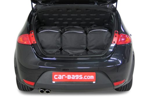 Pack de 6 sacs de voyage sur-mesure pour Seat Leon (1P) (de 2005 à 2012) - Gamme Classique