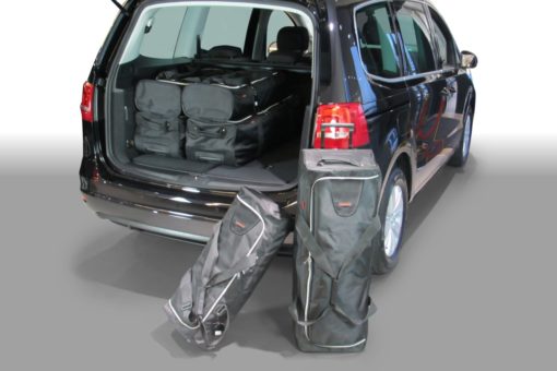 Pack de 6 sacs de voyage sur-mesure pour Seat Alhambra II (7N) (de 2010 à 2022) - Gamme Classique