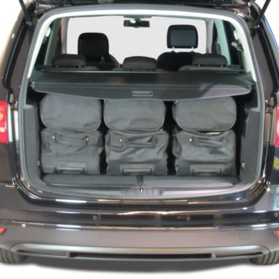 Pack de 6 sacs de voyage sur-mesure pour Seat Alhambra II (7N) (de 2010 à 2022) - Gamme Classique