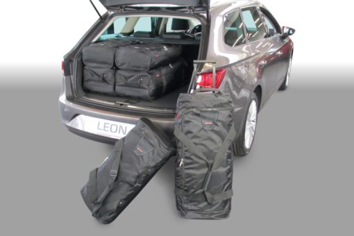 Pack de 6 sacs de voyage sur-mesure pour Seat Leon ST (5F) (de 2014 à 2020) - Gamme Classique